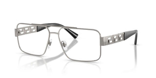 Versace VE 1308 men Silver Geometric Eyeglasses