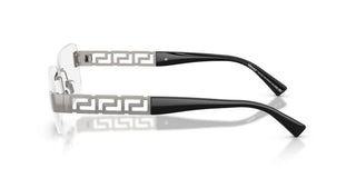 Versace VE 1310 unisex Silver Rectangle Eyeglasses