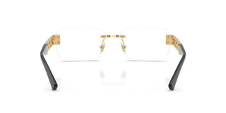 Versace VE 1310 unisex Gold Rectangle Eyeglasses