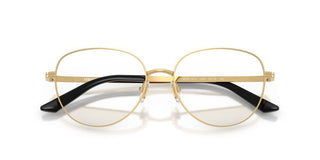 Versace VE 1312 women Gold Round Eyeglasses