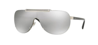 Versace VE 2140 unisex Silver Shield Sunglasses