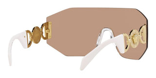 Versace VE 2258 unisex Gold Shield Sunglasses