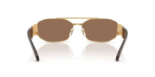 Versace VE 2287 men Gold Geometric Sunglasses
