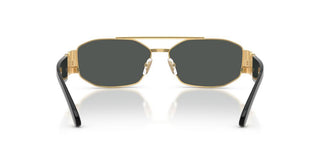 Versace VE 2287 men Gold Geometric Sunglasses