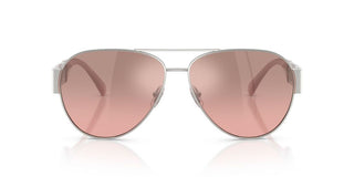 Versace VE 2289 men Silver Pilot Sunglasses
