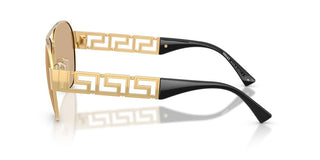 Versace VE 2289 men Gold Pilot Sunglasses