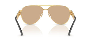 Versace VE 2289 men Gold Pilot Sunglasses