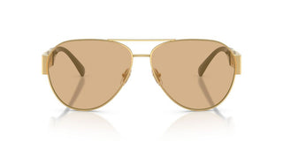 Versace VE 2289 men Gold Pilot Sunglasses