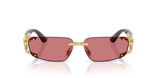 Versace VE 2291 men Gold Geometric Sunglasses