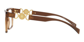 Versace VE 3335 women Brown Squared Eyeglasses