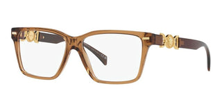 Versace VE 3335 women Brown Squared Eyeglasses