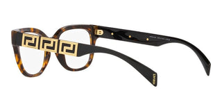 Versace VE 3338 women Havana Squared Eyeglasses