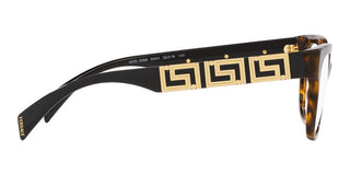 Versace VE 3338 women Havana Squared Eyeglasses