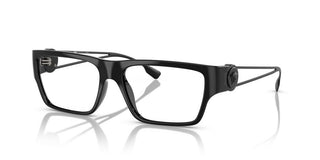 Versace Ve 3359 Men Black Rectangle Eyeglasses
