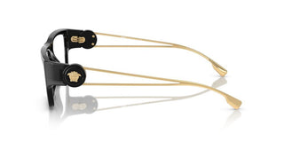 Versace Ve 3359 Men Black Rectangle Eyeglasses