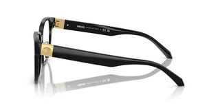 Versace Ve 3360d Women Black Squared Eyeglasses