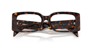 Versace Ve 3362u Women Havana Rectangle Eyeglasses