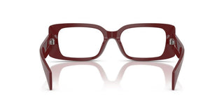 Versace Ve 3362u Women Red Rectangle Eyeglasses