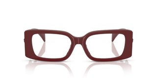 Versace Ve 3362u Women Red Rectangle Eyeglasses