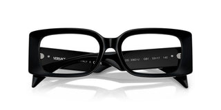 Versace Ve 3362u Women Black Rectangle Eyeglasses