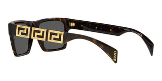 Versace VE 4445 men Havana Squared Sunglasses