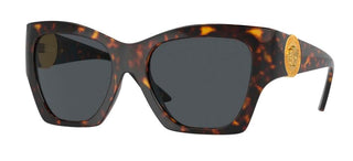 Versace VE 4452 women Havana Butterfly Sunglasses