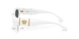 Versace Ve 4454 Women White Cat Eye Sunglasses
