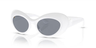 Versace VE 4456U women White Geometric Sunglasses