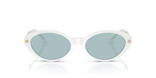 Versace Ve 4469 Women White Oval Sunglasses