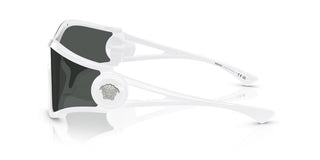 Versace Ve 4475 Unisex White Shield Sunglasses
