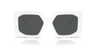 Versace VE 4478U women White Squared Sunglasses