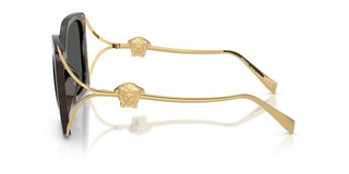 Versace VE 4502U women Havana Butterfly Sunglasses