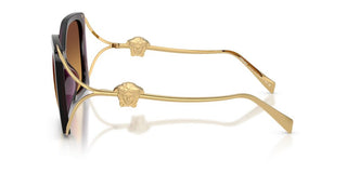 Versace VE 4502U women Violet Butterfly Sunglasses