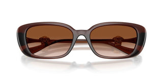 Versace VE 4504D women Brown Cat Eye Sunglasses