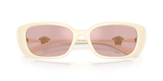 Versace VE 4504D women White Cat Eye Sunglasses