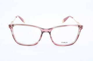 Furla Vfu390s Women Pink Geometric Eyeglasses