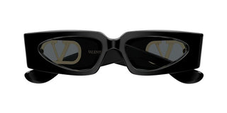 Valentino VG0001S women Black Rectangle Sunglasses