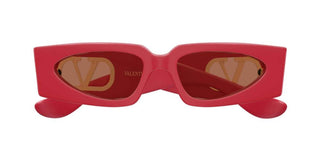 Valentino VG0001S women Red Rectangle Sunglasses