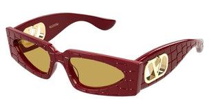Valentino VG0001S women Red Rectangle Sunglasses