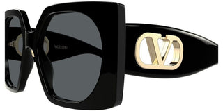 Valentino VG0002S women Black Squared Sunglasses