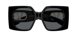 Valentino VG0002S women Black Squared Sunglasses