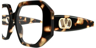 Valentino VG0003O women Havana Geometric Eyeglasses