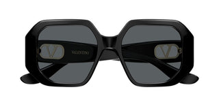 Valentino VG0003SA women Black Geometric Sunglasses