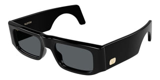 Valentino VG0005S women Black Rectangle Sunglasses