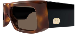 Valentino VG0005S women Havana Rectangle Sunglasses