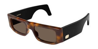 Valentino VG0005S women Havana Rectangle Sunglasses