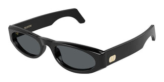 Valentino VG0007S women Black Oval Sunglasses