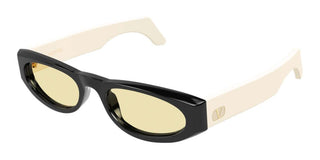Valentino VG0007S women Black Oval Sunglasses