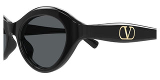 Valentino VG0008S women Black Cat Eye Sunglasses
