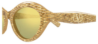 Valentino VG0008S women Gold Cat Eye Sunglasses